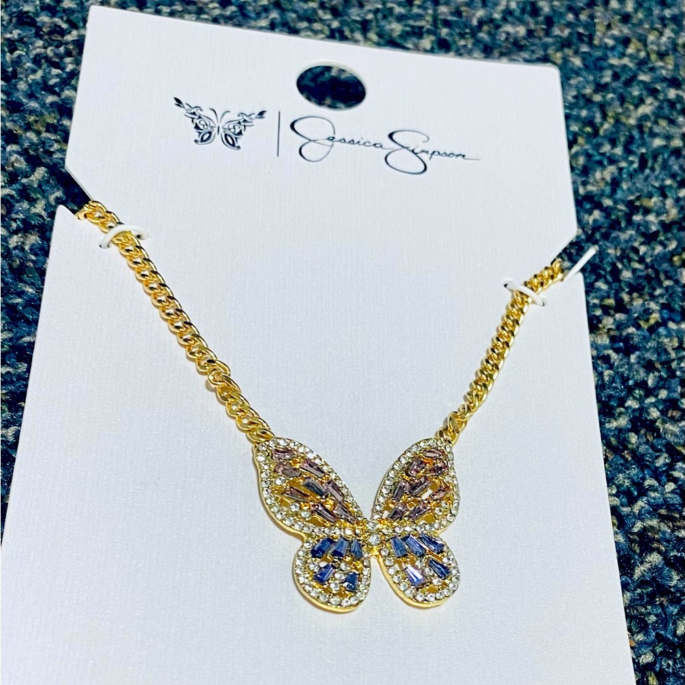 Mothers Day?Make an Offer!NEW Jessica Simpson Butterfly Necklace Mother’s Day?